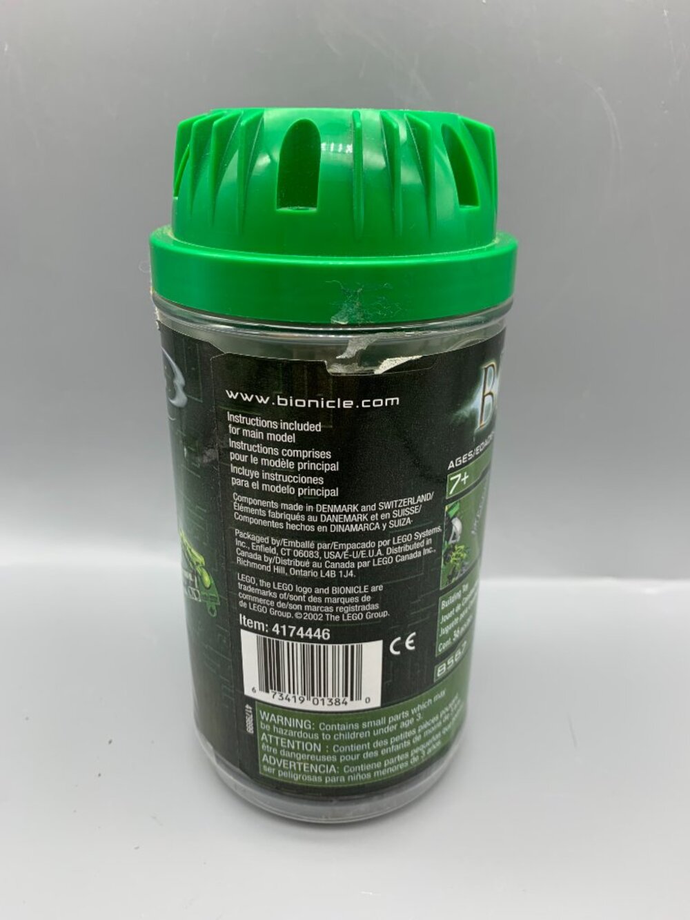 2002 LEGO Bionicle Lewa Nuva #8567 Action Figure Set in Original Container - Picture 7 of 11